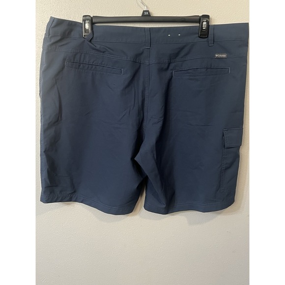 Columbia‎ Omni Shade Shorts Men's Size 45 Sun Protection Fishing Hiking Navy - Picture 5 of 7